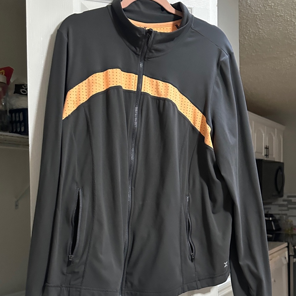 Women Black and Orange Jacket